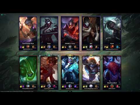 [LoL]【5v5 Normal】[ACE] Jungle Taliyah vs Kayn [KILLING SPREE] ★ A+ Rank ♦ 7/7/12 KDA ► Patch 10.9