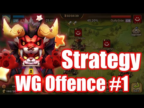 【Summoners War】World Guild Battle Offence Strategy #1