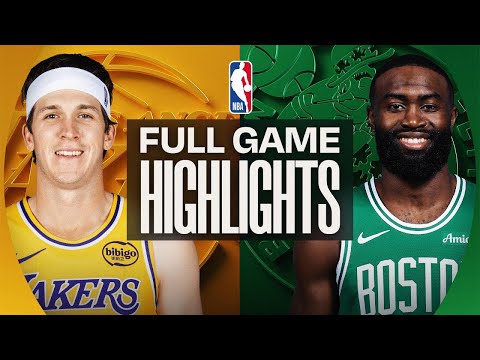 Los Angeles Lakers Vs Boston Celtics Full Game Highlights - Jan 16 , 2026 | NBA