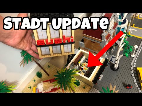 Bau einer Lego Stadt Teil 20 - Sushi Bar einrichten