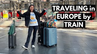 Traveling in EUROPE by TRAIN 🚂