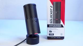 Microphone/ HyperX SoloCast - USB Microphone Black