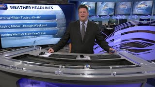 Video: Warming trend begins before rain moves in this weekend