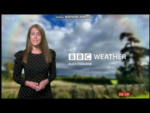 [HD] Alex Osbourne BBC ONE Points West weather October 21st 2022 - 60 fps