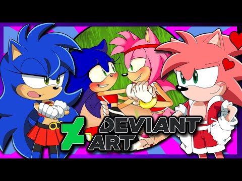 Sonamy Comics Deviantart