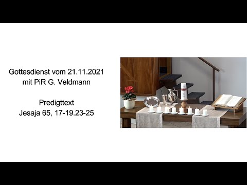 Gottesdienst 21 11 2021