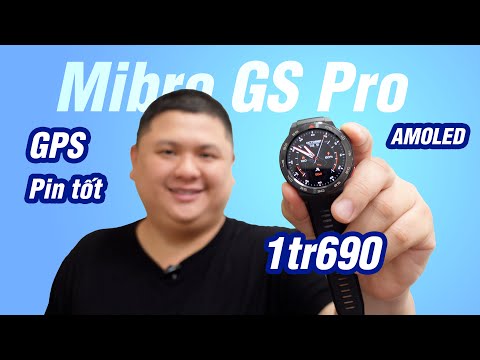 Mibro GS Pro: smartwatch 1,69 com GPS, AMOLED, rede 5ATM, taxa de pinos