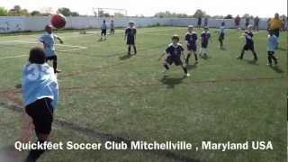 preview picture of video 'CRAZY SKILL-Quickfeet U7 Pre-Travel  Soccer Highlights-Soccer Moves'