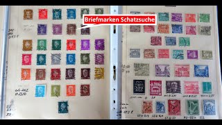 Briefmarken wertvoll? Schatzsuche in einer Sammlung Briefmarken Deutsches Reich und Berlin