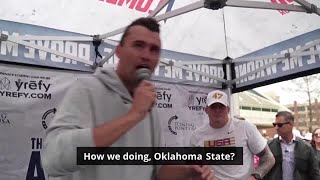 A Historic Day for Oklahoma State: National Champion Wyatt Takes the Spotlight!
