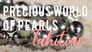 Platinum Cultured Tahitian Pearl Rhodium Over 14k White Gold Necklace Related Video Thumbnail