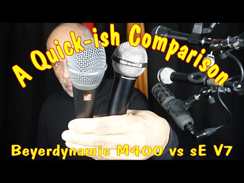 Beyerdynamic M400 (Soundstar Mk II) vs sE V7
