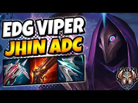 Jhin vs Lucian ADC [ EDG Viper ] Patch 11.22 Ranked Challenger EUW ✅