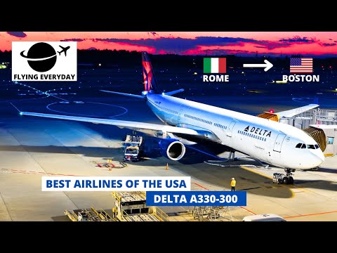 Miniatura de YouTube para Delta Air Lines Airbus A330-300