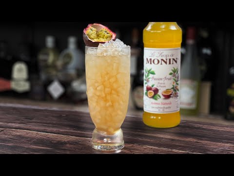 EASY Passion Fruit Cocktails - with Vanilla Vodka!