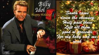 Billy Idol - Merry Christmas Baby (+lyrics, HD)