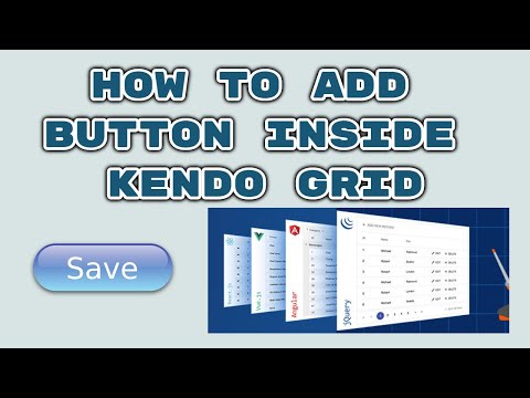 Kendo UI Grid Part-3 (Create Button inside Grid ) Video