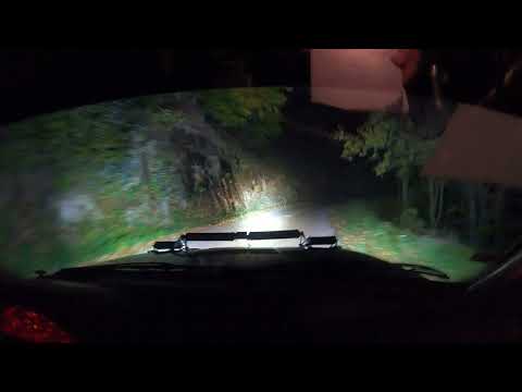 Rallye de l'Ardèche 2022 ES6 SORTIE DE ROUTE