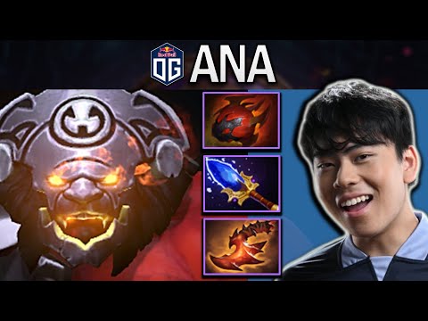 OG.ANA SMURF AXE WITH 21 KILLS & AGHANIMS - DOTA 2 7.31 GAMEPLAY
