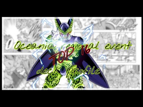TOP 16 DECK PROFILE! Dragon ball super card game! Brisbane regional event.