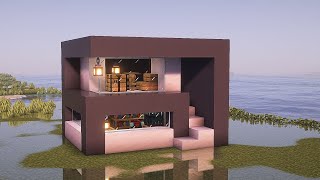 MINECRAFT Modern House Tutorial 🏡