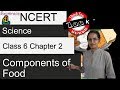 NCERT Class 6 Science Chapter 2 Components Of Food NSO NSTSE Olympiad Doorsteptutor Com