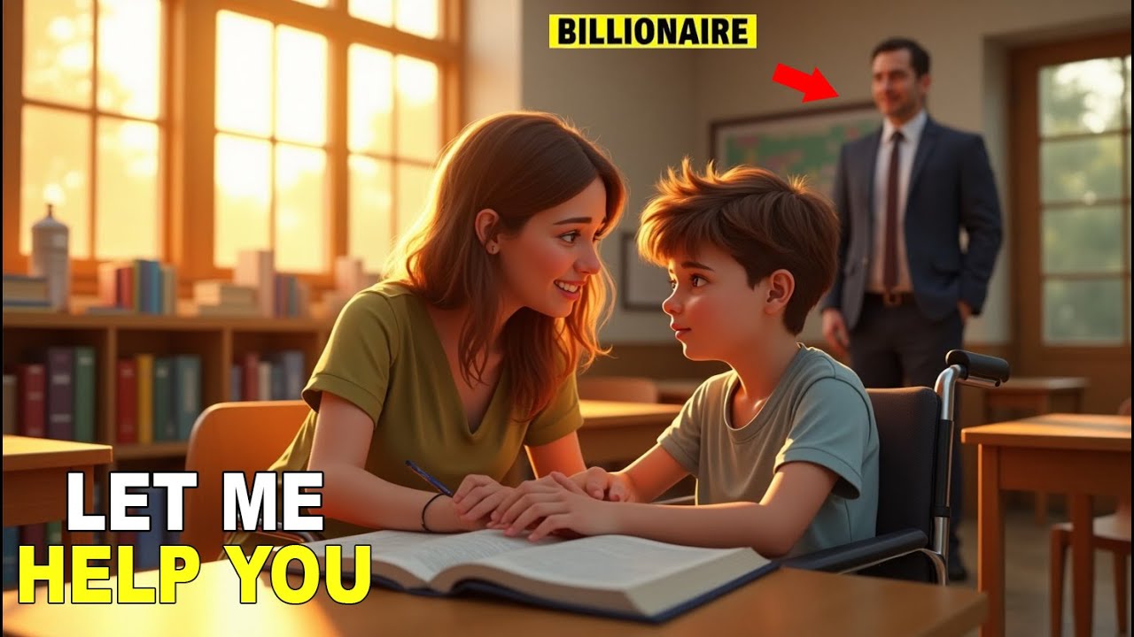 Billionaire Dad Watches Teacher Guide His Disabled Son-Then He CHANGES Her Life | inspiring stories