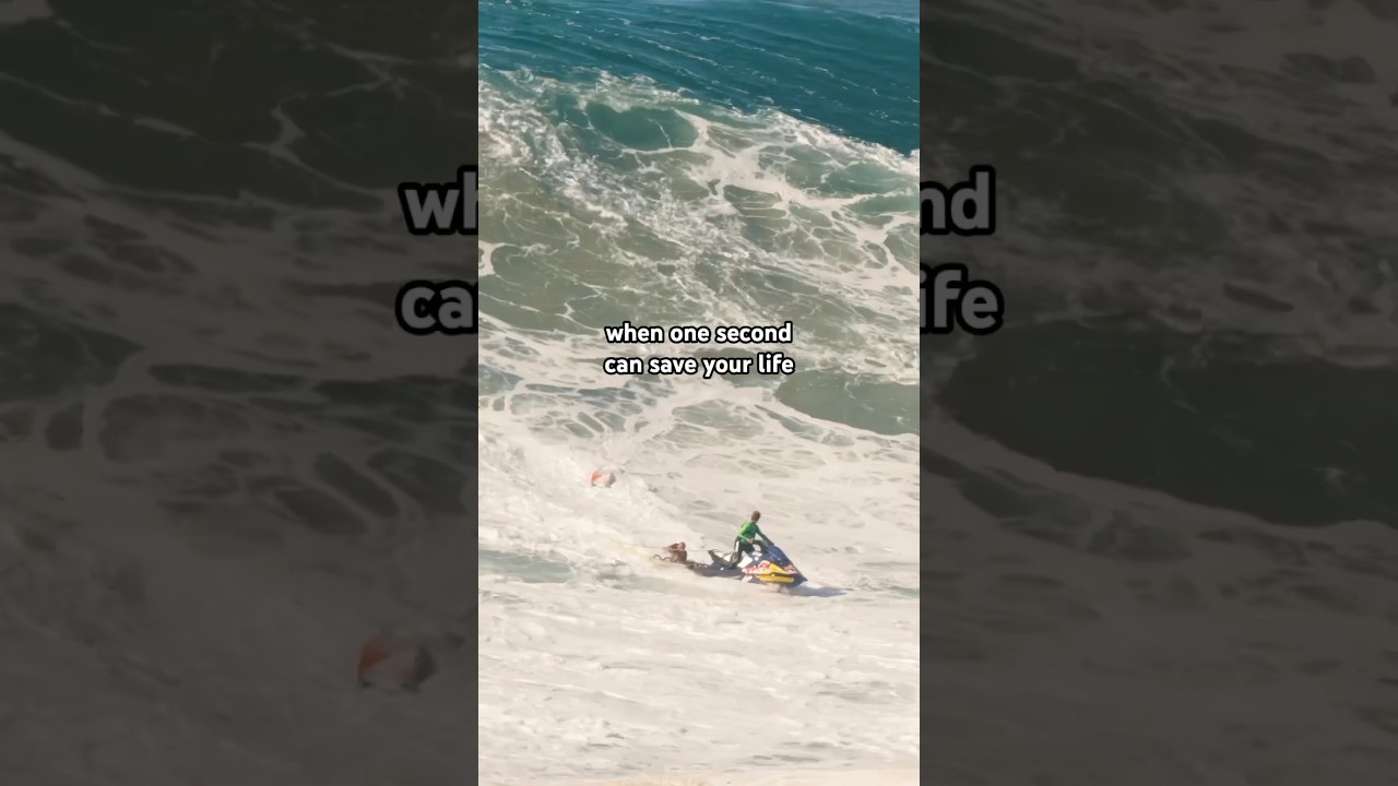 One Second Saved His Life 🤯