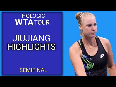 Anna Blinkova  Vs Dominika Salkova || Jiujiang Open || Tennis Highlights || 