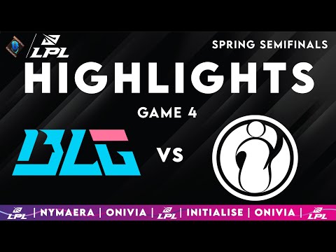 BLG vs IG Game 4 Highlights | LPL Playoffs 2025 | Bilibili Gaming vs Invictus Gaming by Onivia