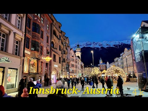 Innsbruck - Beautiful Capital of Tyrol in  Austria