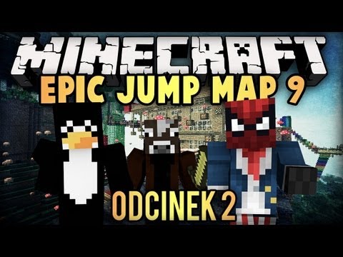 Minecraft Epic Jump Map 9: Pingwin dostaje wścieklizny D: - odc. 2