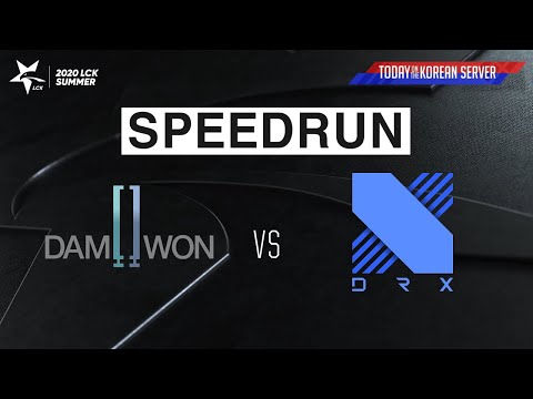 LCK 2020 Finals Speedrun - DWG vs DRX - HQ Highlights