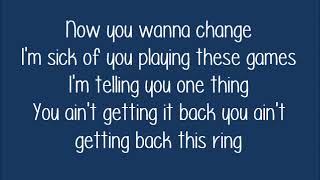 Miss-Teeq - Can&#39;t Get It Back (Lyrics)