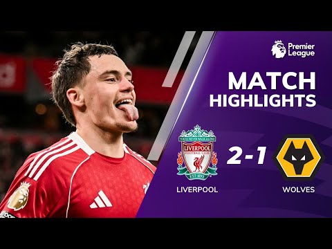 Wirtz Goal 🔥 Liverpool 2-1 Wolves - All Goals & Highlights – Premier League 2025/26