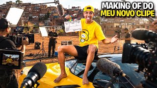 VLOG DE CLIPE DA MINHA MUSICA NOVA *Pé no chão 