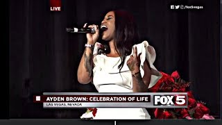 Ayden Brown’s Homegoing - Performances Jhonni Blaze from Growing Up Hip Hop