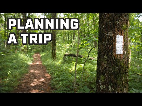 How to find trails and plan a backpacking trip