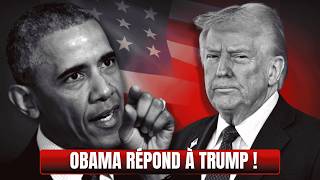 Obama Breaks His Silence in the Face of Trump