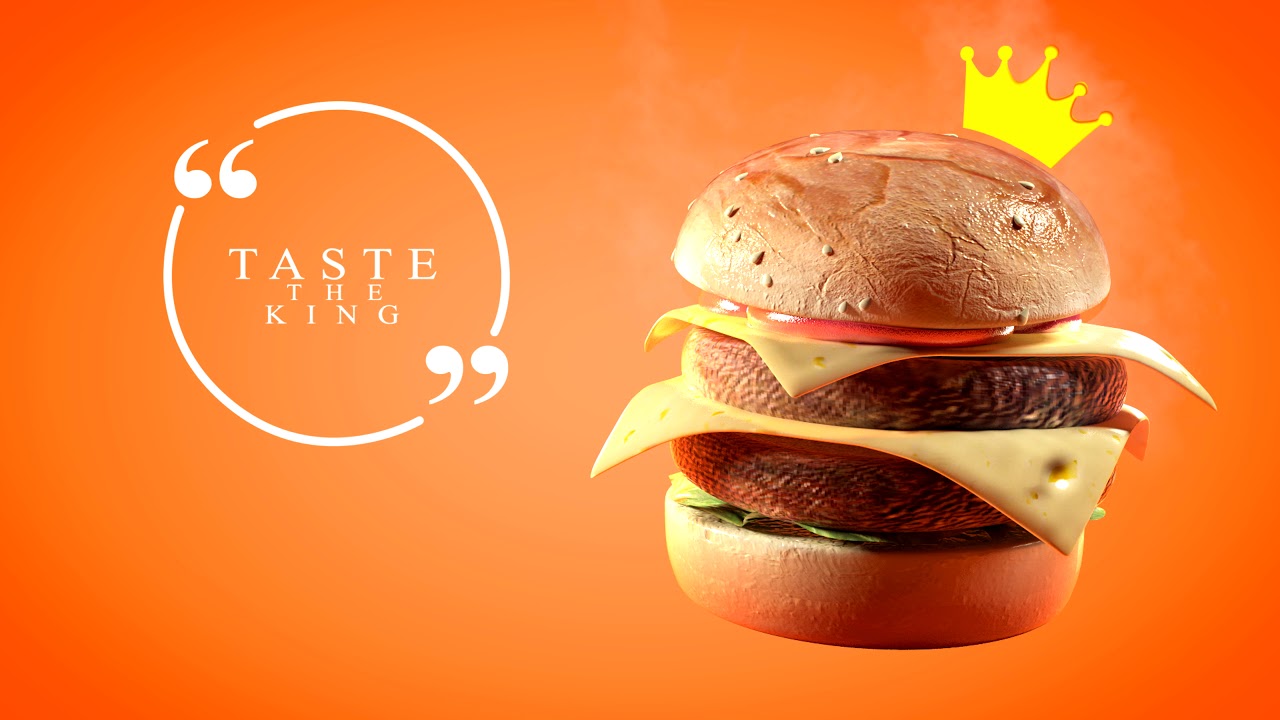 Burger - 3D Animated TV commercial - video 2