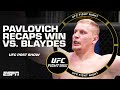 Sergei Pavlovich talks knockout win vs. Curtis Blaydes, has his eyes on Jon Jones | UFC Post Show