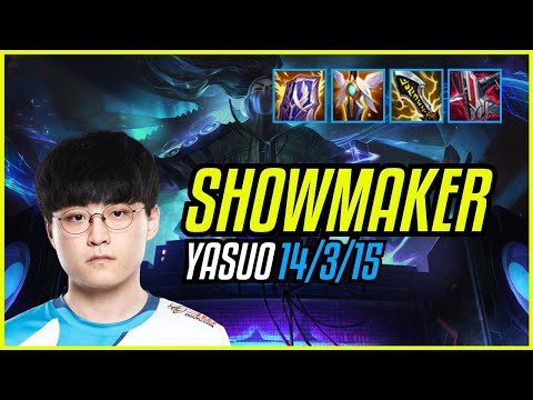 SHOWMAKER - YASUO vs ZILEAN MID - EUW MASTER - PATCH 11.9