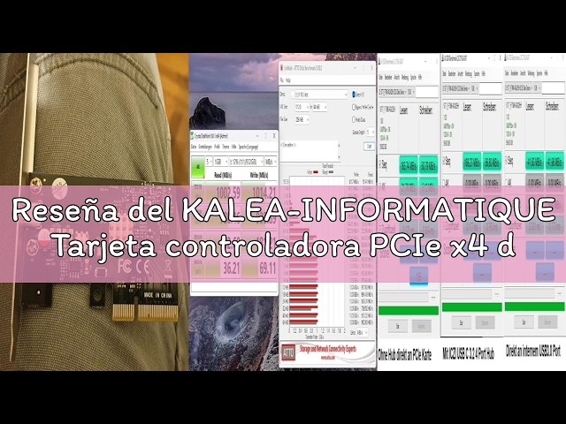 Vídeo relacionado con Kalea-INFORMATIQUE Tarjeta controladora PCIe de 2 Puertos LAN de Fibra 40G QSFP+ con chipset MELLANOX X-3 - Nic InfiniBand 40GbE / FDR-14