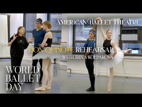 #WorldBalletDay | DON QUIXOTE rehearsal with Irina Kolpakova 🩰