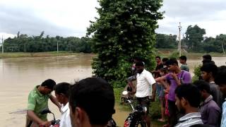 preview picture of video '|| Flood in river shilabati ||  West Bengal'