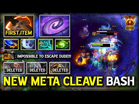 CRAZY CLEAVE BASH CARRY Faceless Void | 1st Item BF & Refresher Orb Build EPIC 2X CHRONO END GAME