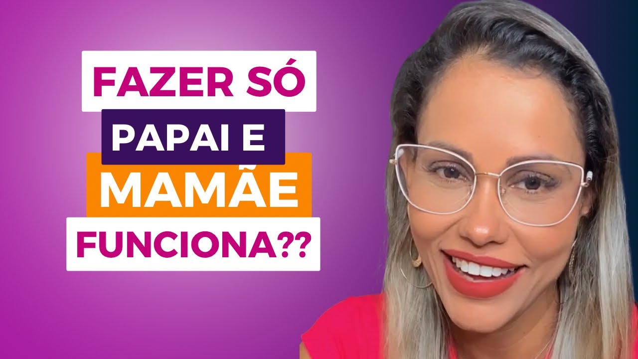 Da pra ser feliz no casamento só no PAPAI e MAMÃE?