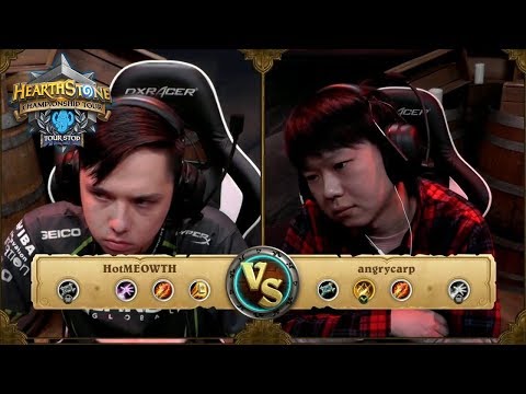 Hearthstone Championship Tour Sydney Stop 2018 | HotMEOWTH vs angrycarp-DAY 1 | HCT Sydney Stop 2018