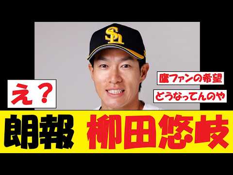 【朗報】柳田悠岐さん、マジでとんでもない事態にwww