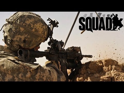 Squad Gameplay: intense firefights